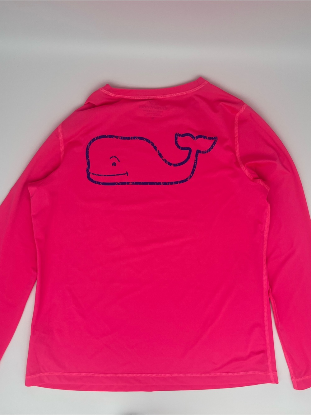 Vineyard Vines Women’s Hot Pink Long Sleeve Tee
